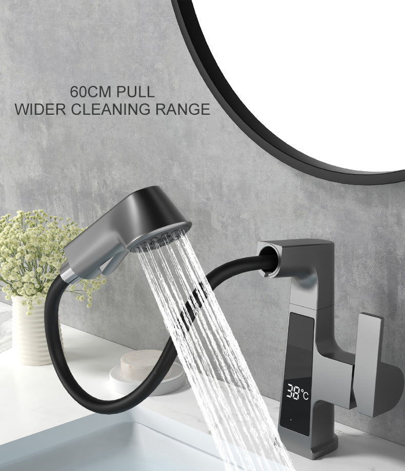 Elegant Temperature Display Smart Faucet - Image 2