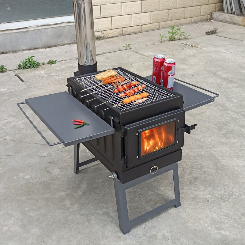 Outdoor Station Backyard Barbeque Stove - Image 1
