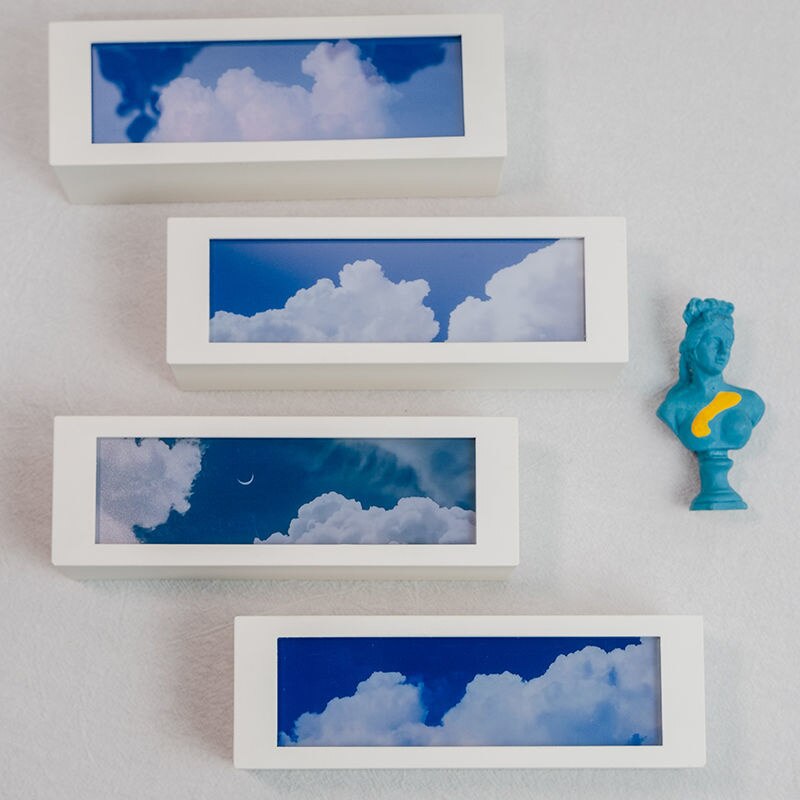 LED Cloudy Sky Rechargeable Night Lamp - Image 9