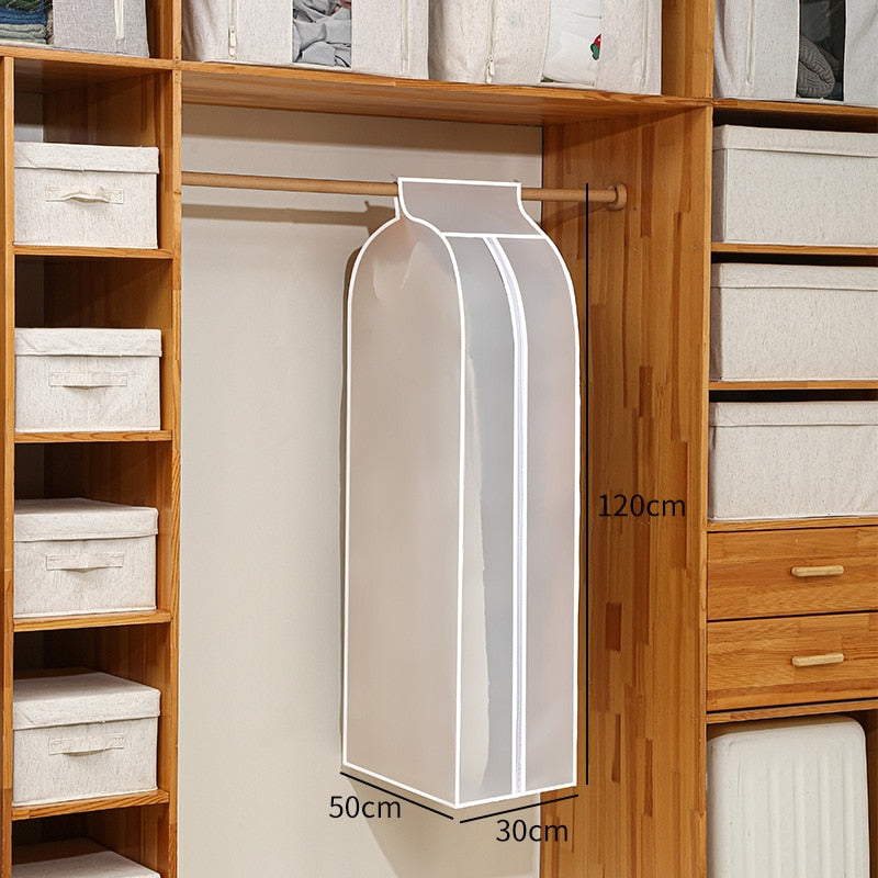 Home Organizer Dust Cover Clothes Storage Wardrobe Bag - Image 15