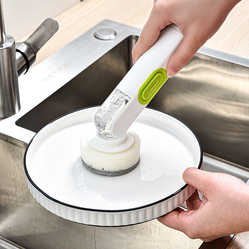 Long Handle Kitchen Cleaning Brush - Image 3
