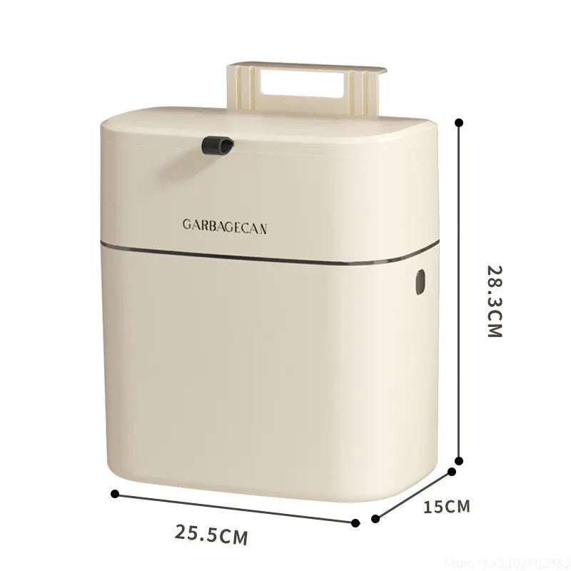 Space-Saver Hangable Home Mini Trash Bin - Image 6
