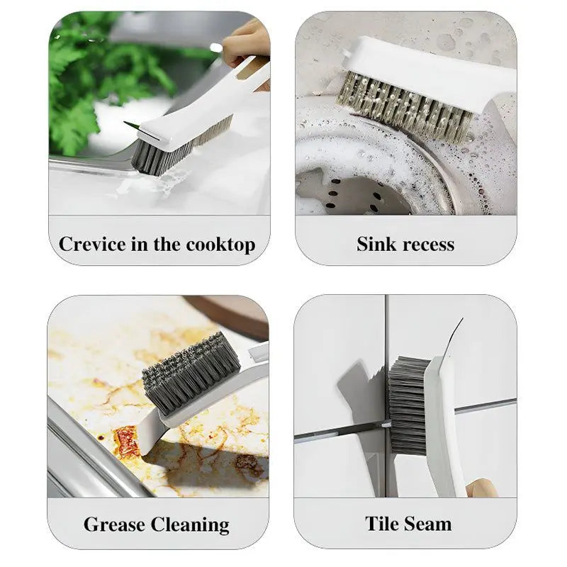 Ergonomic Handle Kitchen Scrub Cleaning Brush - Image 3
