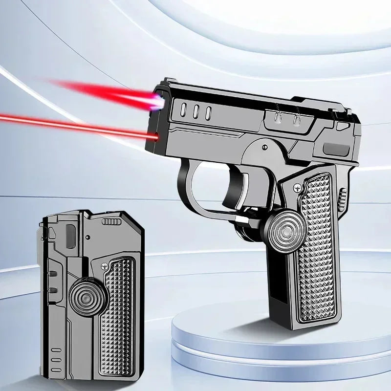 Foldable Dual-Form Gun-Shaped Windproof Lighter - Image 8