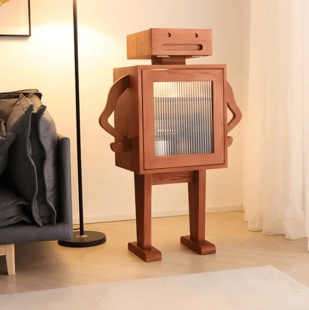 Playful Happy Robot Retro Cabinet - Image 1