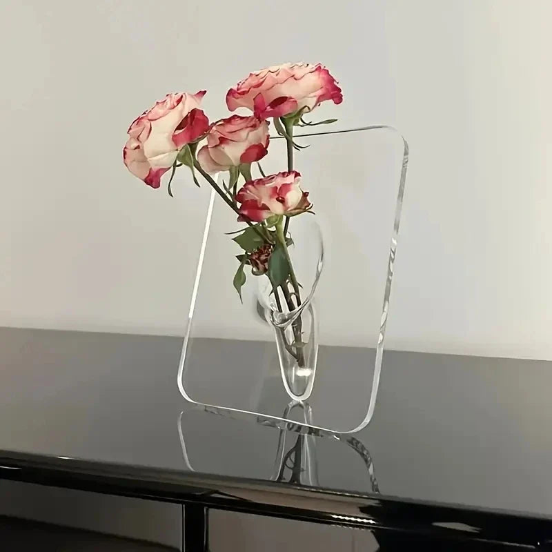 Crystal Flow Built-In Tube Vase - Image 2