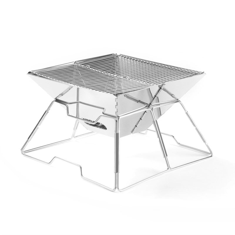 Camping Chef Stainless Steel Detachable Foldable Grill - Image 5