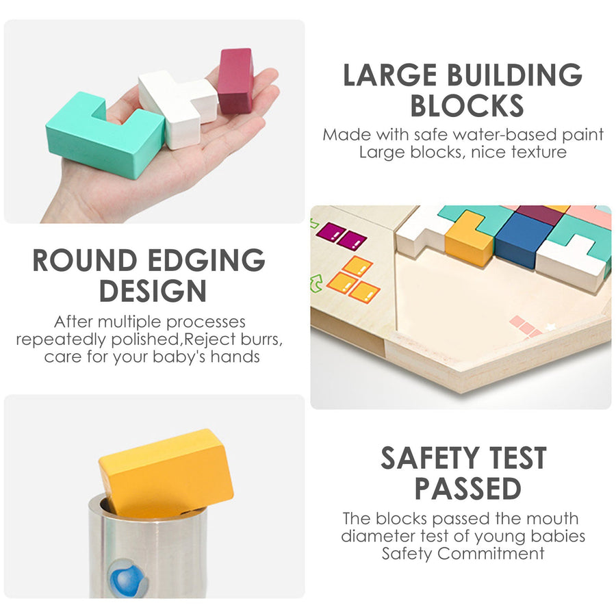 3D Wooden Creative Educational Puzzle - Image 5