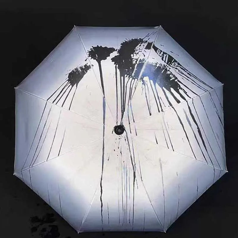 Rainbow Reflective Color-Changing Umbrella - Image 6