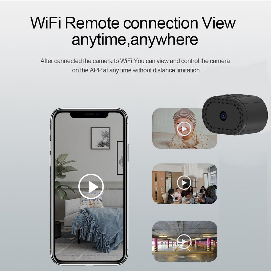 Magnetic Day Night Mini Wireless Cam IP Recorder - Image 3