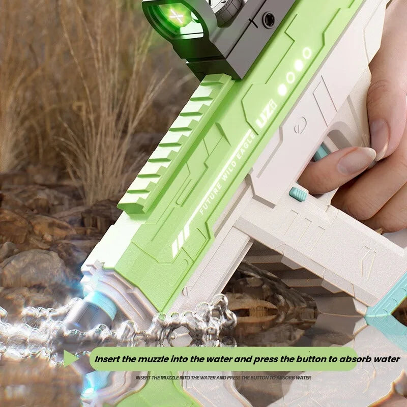Color-Changing LED Light-Up Continuous Water Gun - Image 4