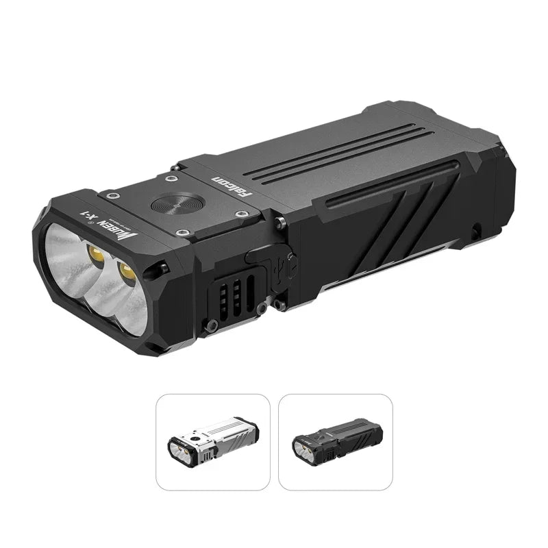 Ultra Powerful Rechargeable Portable Camping Outdoor Flashlight - Image 3