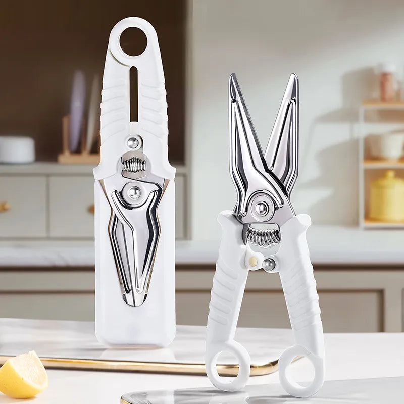 Stainless Steel Easy Meat Cutter Scissor - Image 3