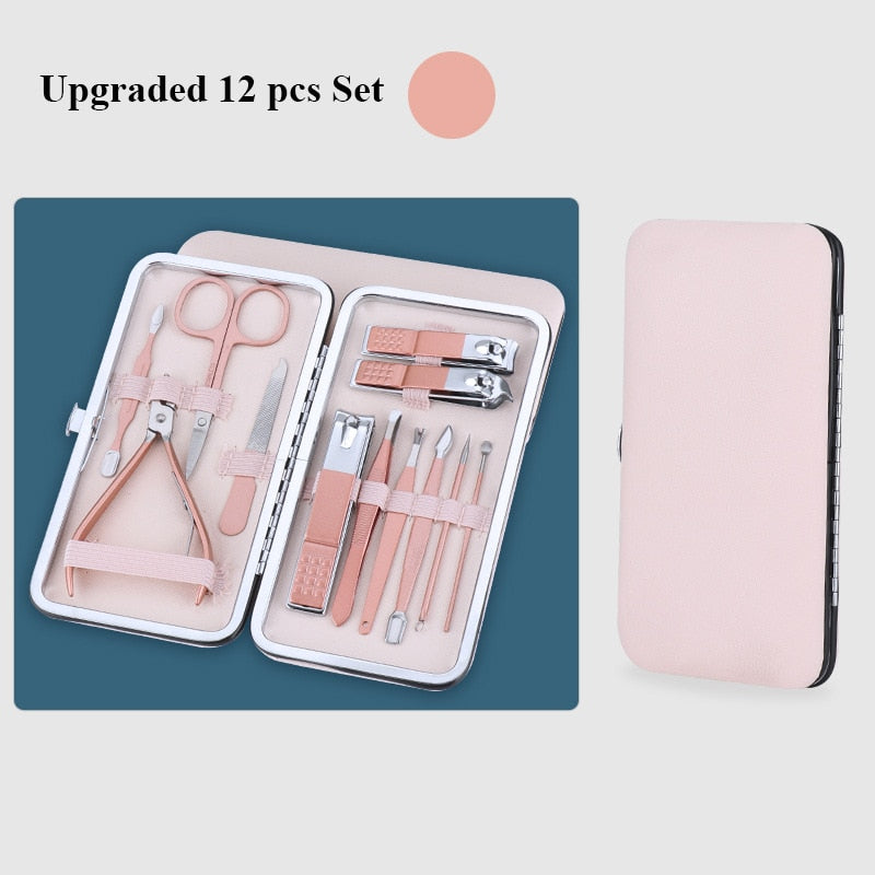Deluxe Detail Stainless Steel Manicure Tool Set - Image 3
