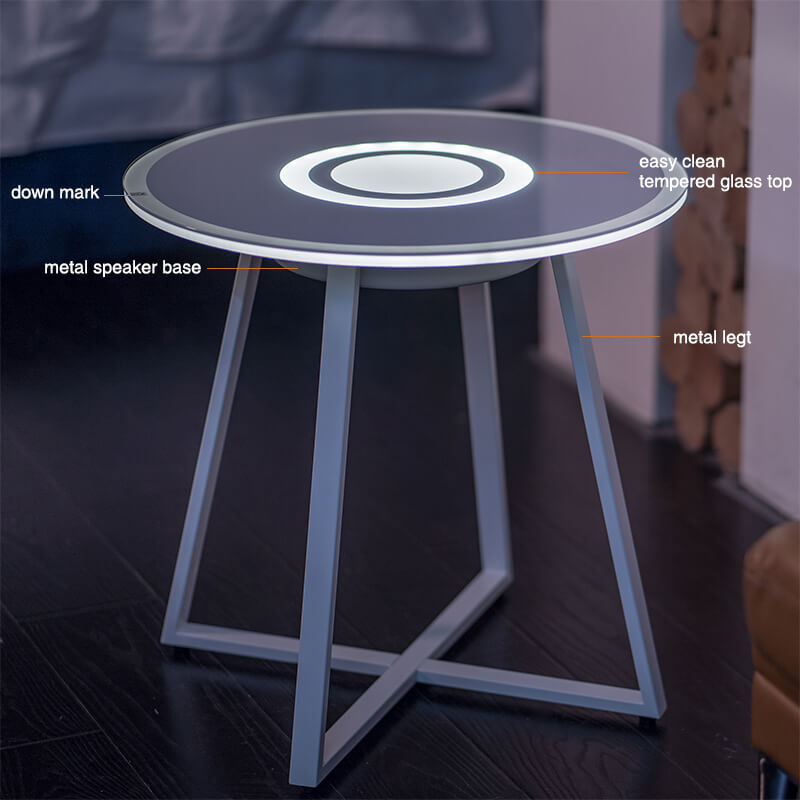 Elegant Smart Bluetooth Control Coffee Table - Image 1