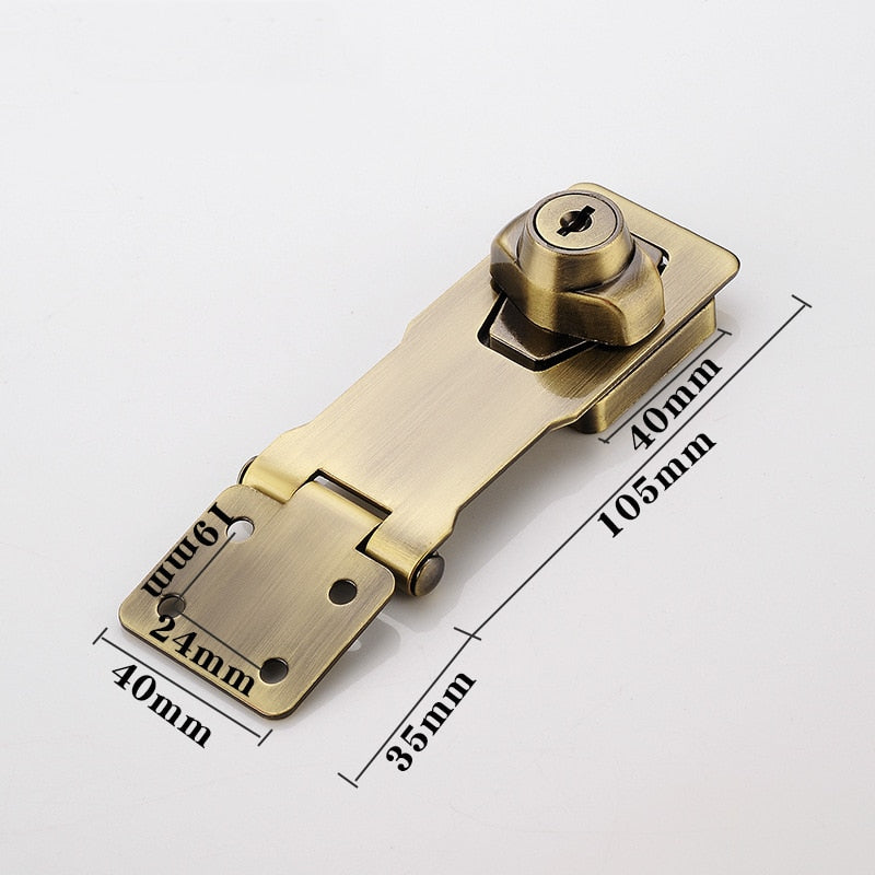 Cabinet Secure Stainless Steel Heavy Duty Drawer Lock - Image 9