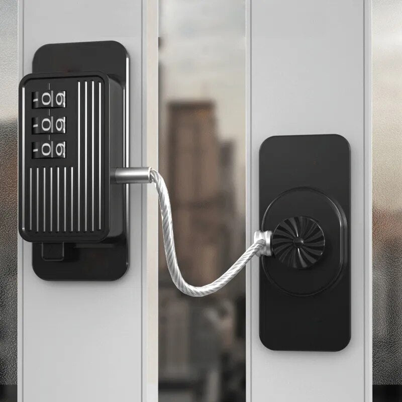 Home Window Door Password Protection Safety Lock - Image 9