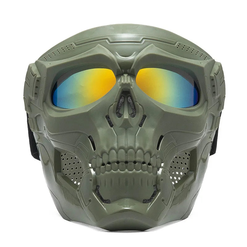 Skull Horror Off-Road Motorcycle Mask - Image 11