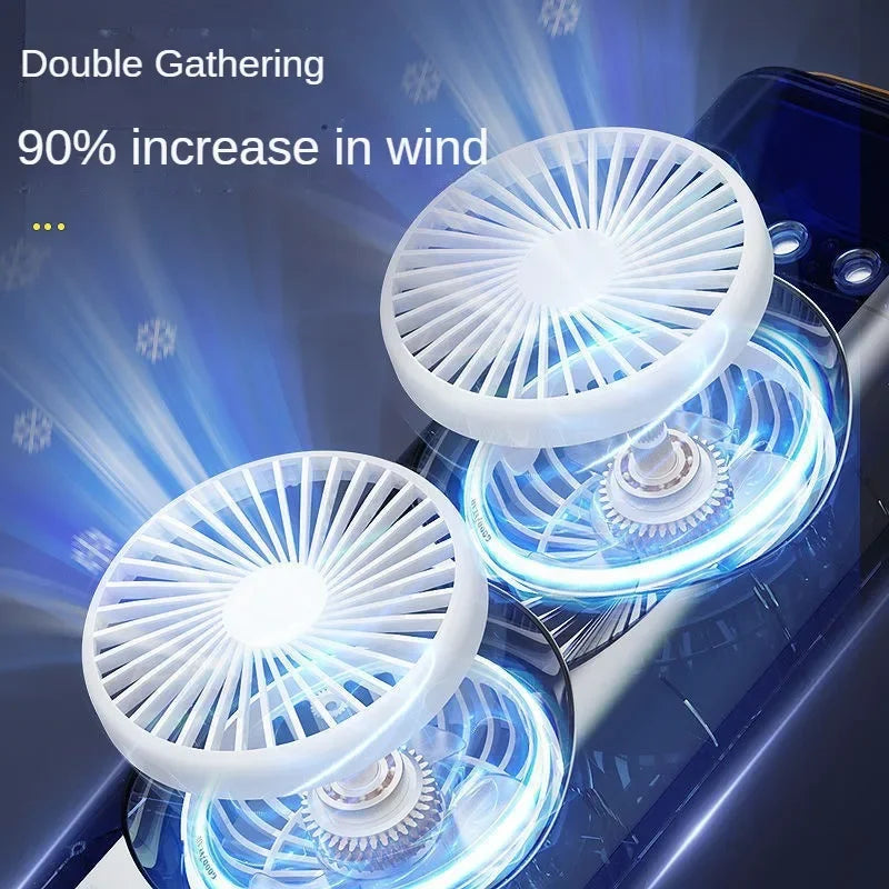 Portable Double Fan Cooling Spray Air Conditioning - Image 3