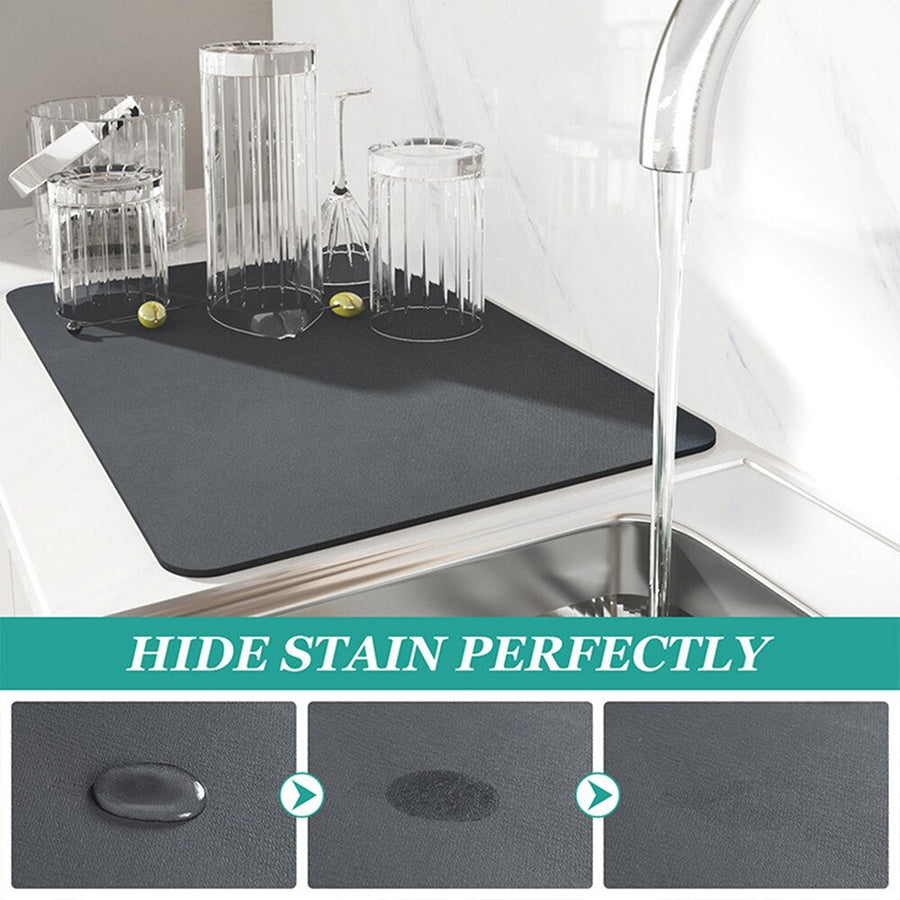 Large Water Absorbent Kitchen Draining Pad - Image 6