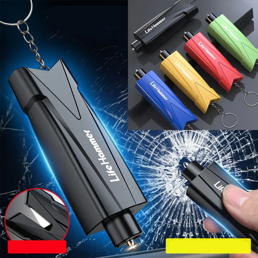 Car Safety Emergency Window Breaker Gadget - Image 1
