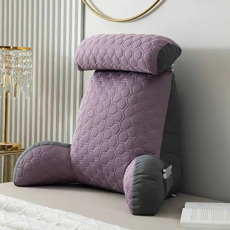 Ultra Cool Latex Washable Comfy Reading Back Pillow - Image 6