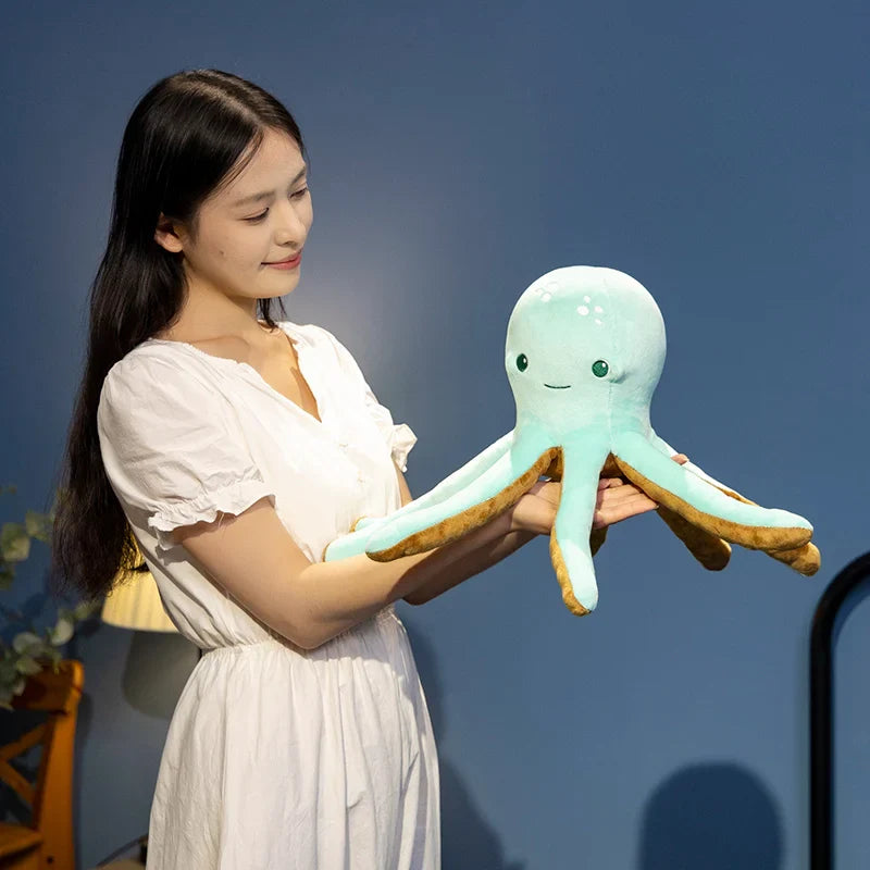 Long Tentacles Happy Octopus Plush Toy - Image 4