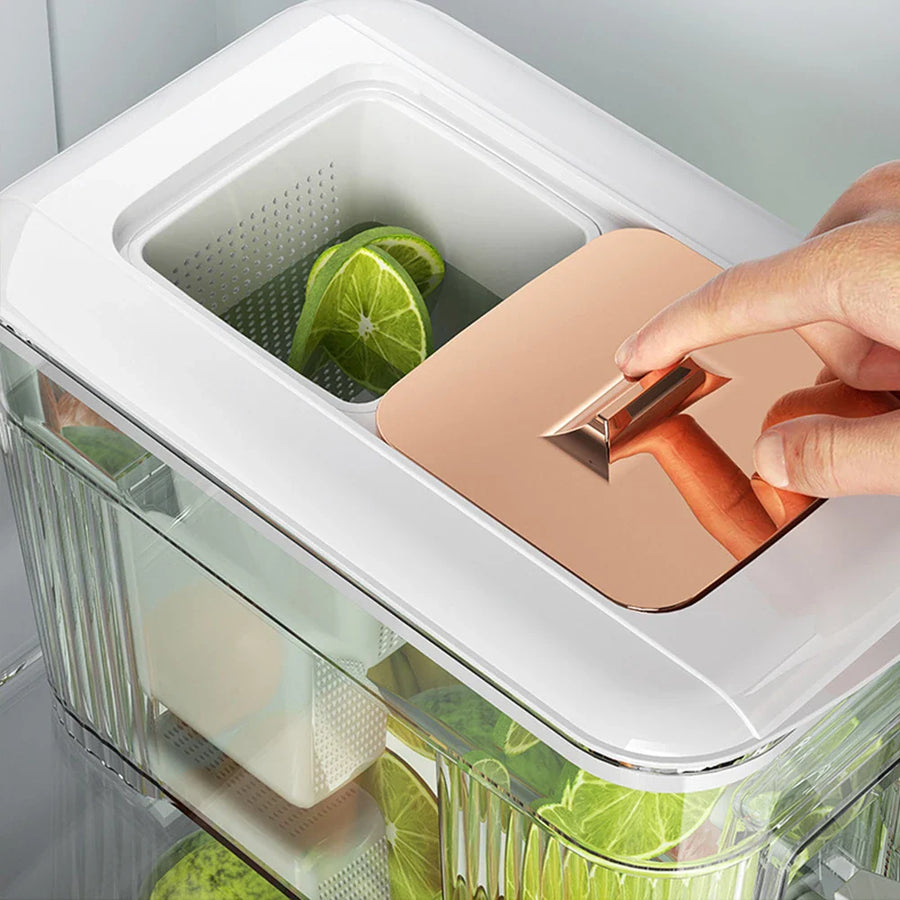 Built-in Spigot Portable Family-Sized Cold Beverage Dispenser - Image 5