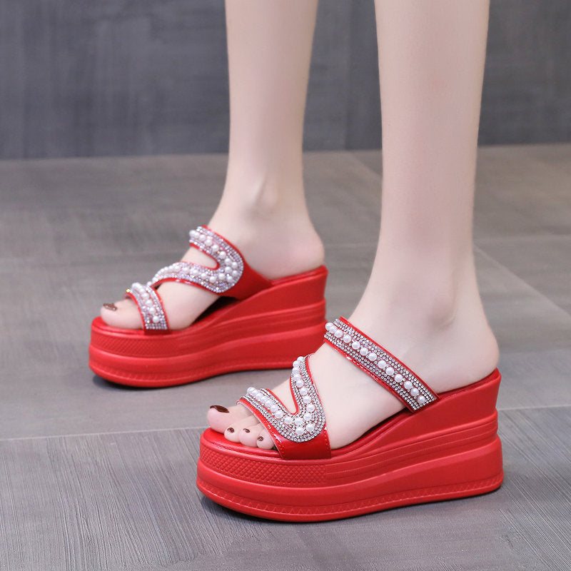 Summer Walk High Platform Slippers - Image 5