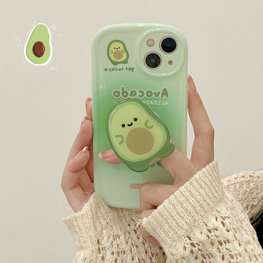 Yummy Avocado iPhone Holder Case - Image 4