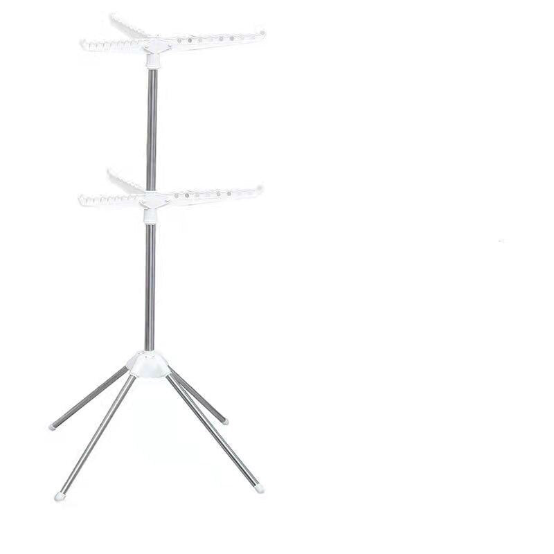 Portable Stainless Steel Triangle Clothes Drying Hanger - Image 3