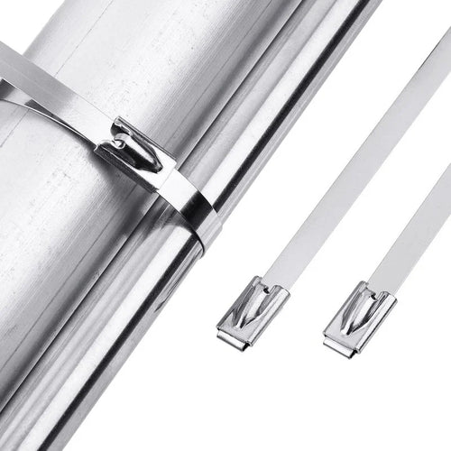 Heavy-Duty Stainless Steel Cable Zip Ties - Image 0