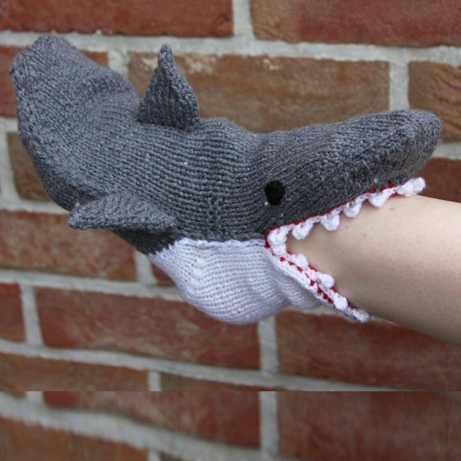 Crocodile Bite Knitted Socks - Image 6