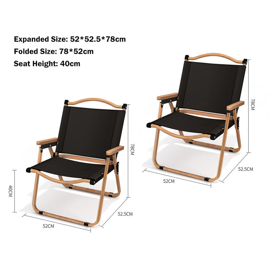 Foldable Anywhere Comfort Outdoor Chair - Image 9