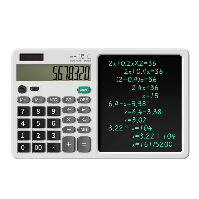 Portable Scientific LCD Notepad Calculator - Image 7