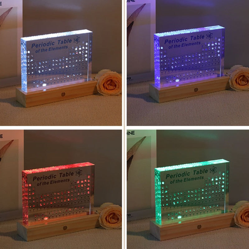 Educational Acrylic Science Periodic Table Decor - Image 1