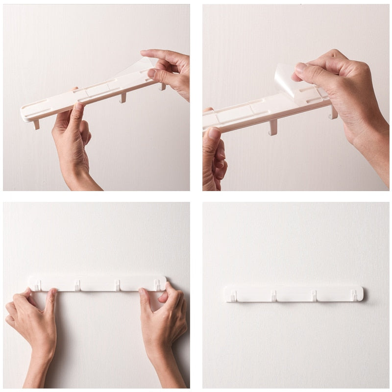 Retractable Punch-Free Wall Hook - Image 1