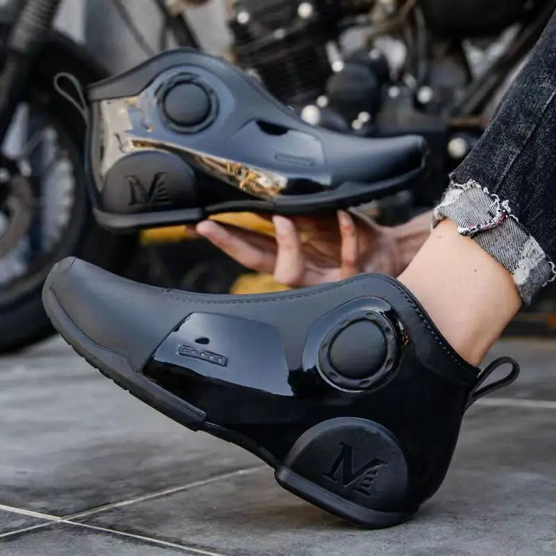 Cyberpunk Anti-Slip Rubber Rain Boots - Image 6