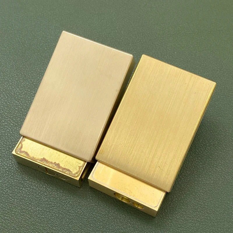 Timeless Brass Matchbox Handmade Kerosene Lighter - Image 5