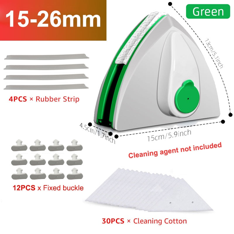 Automatic Water Discharge Magnetic Window Cleaner Gadget - Image 6