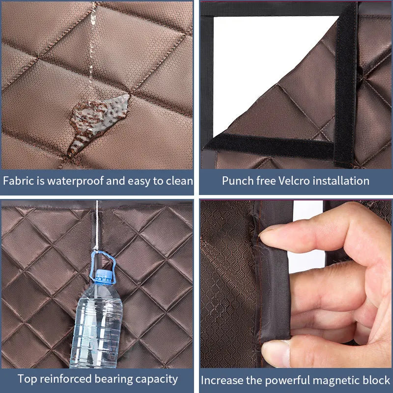 Magnetic Cold-Proof Cotton Door Curtain - Image 1