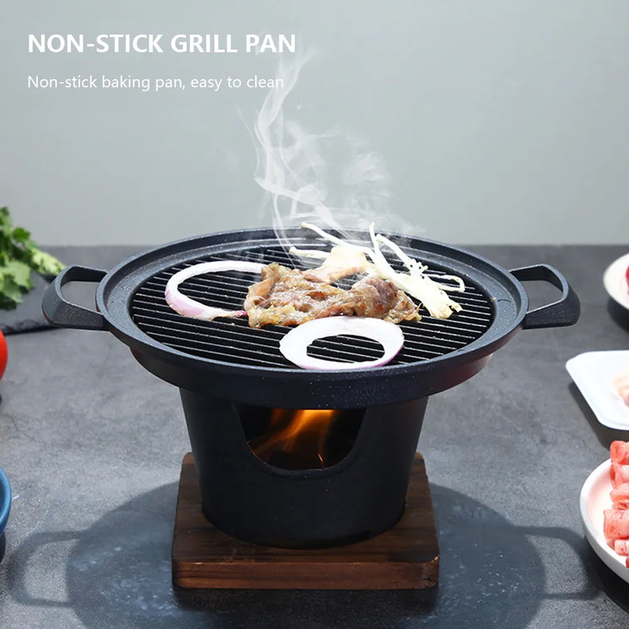 Mini BBQ Non-Stick Japanese Grill - Image 1