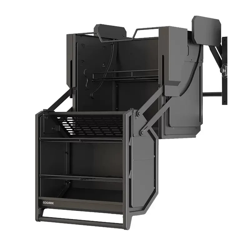 Pull-Down Easy Organizer Kitchen Storage Shelf - Image 1