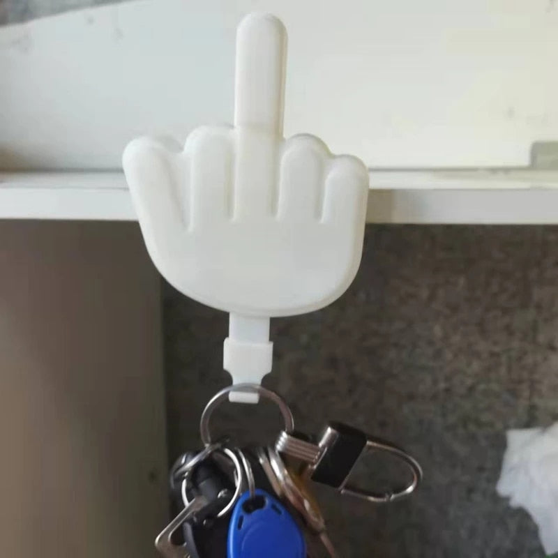 Middle Finger Wall Key Hook - Image 2