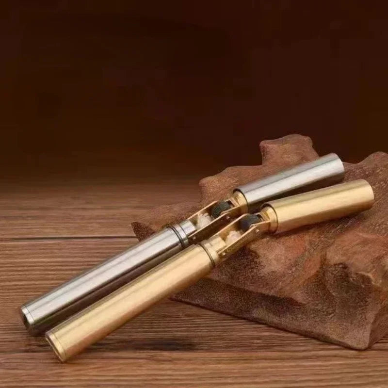 Mini Nunchaku Retro Windproof Kerosene Flame Lighter - Image 5