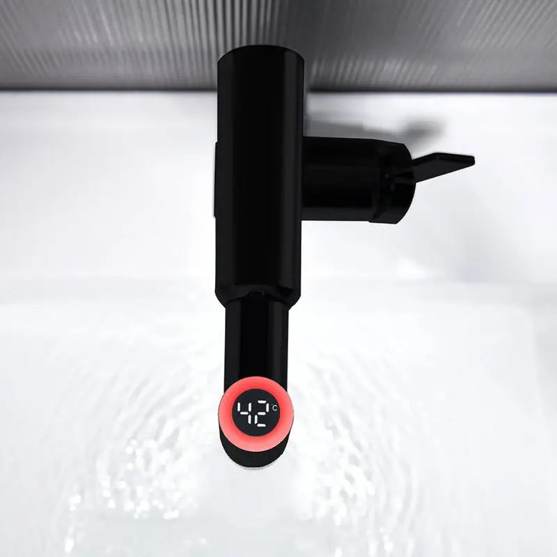 Futuristic Smart Display Waterfall Temperature Control Faucet - Image 3