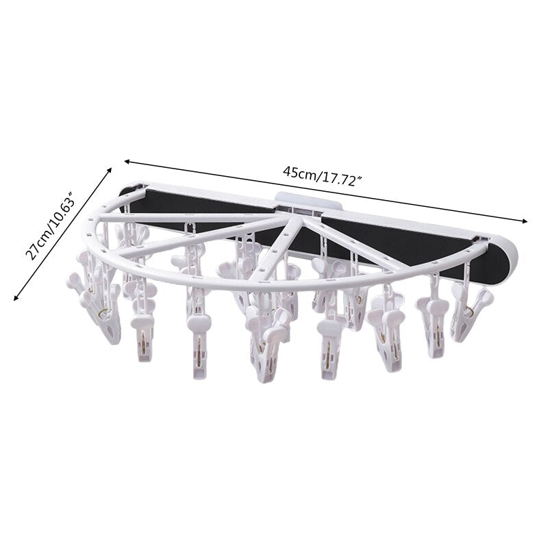Wall-Mounted Foldable Socks Drying Rack - Image 4