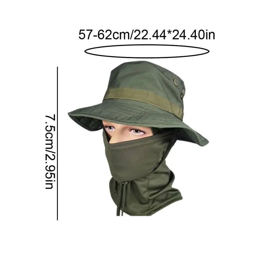 Breathable Hiking Camouflage Adjustable Boonie Hat - Image 5