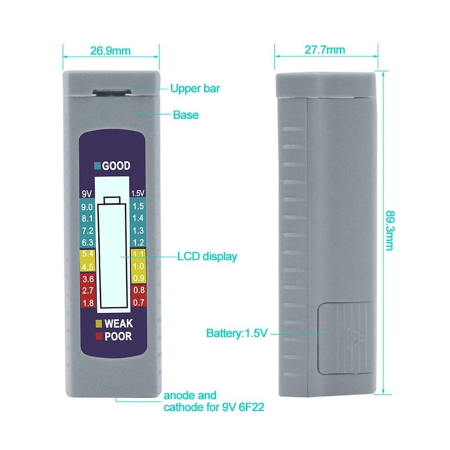 Volt Magic Universal Digital LCD Display Battery Tester - Image 5