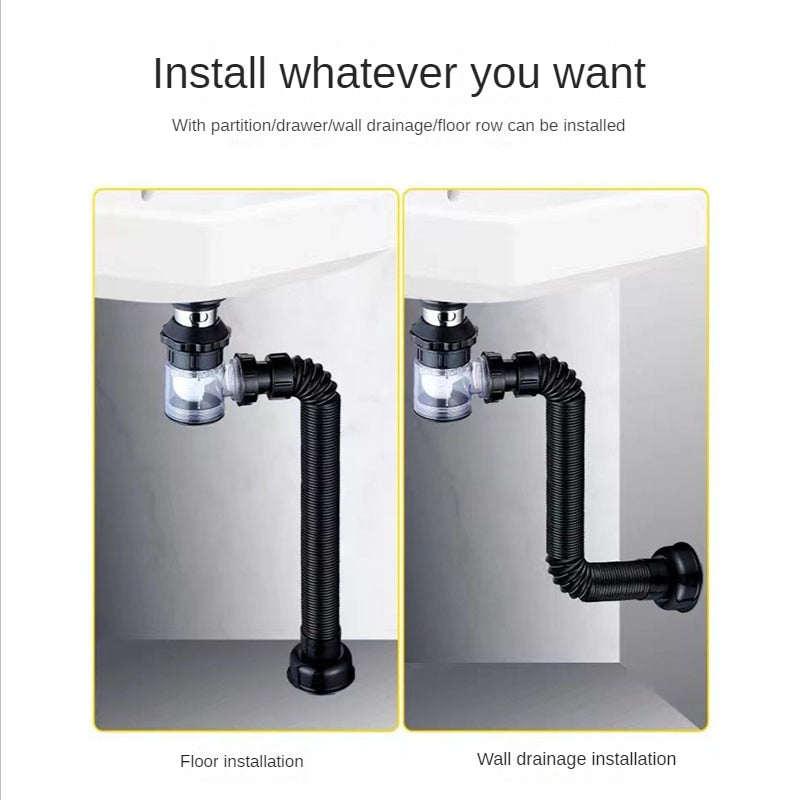 Universal Easy Drain Foldable Pipe - Image 4